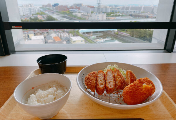 sora-cafe｜浦安市役所食堂で浦安と東京湾の絶景を