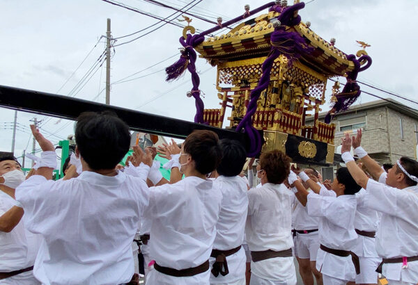 四ヶ村香取神社例大祭｜withコロナの世界線で初の行徳担ぎ