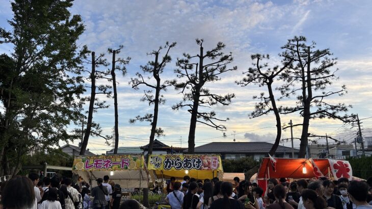 胡録神社祭礼｜行徳民の願い叶って台風回避